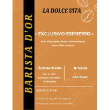 Barista D'Or Espresso Exclusivo 250 gram