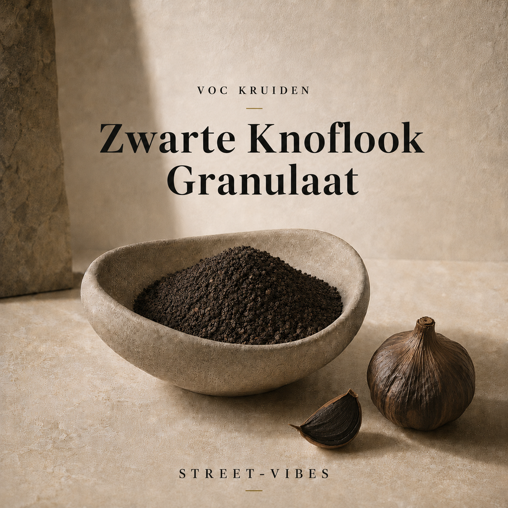 Knoflook granulaat Zwart