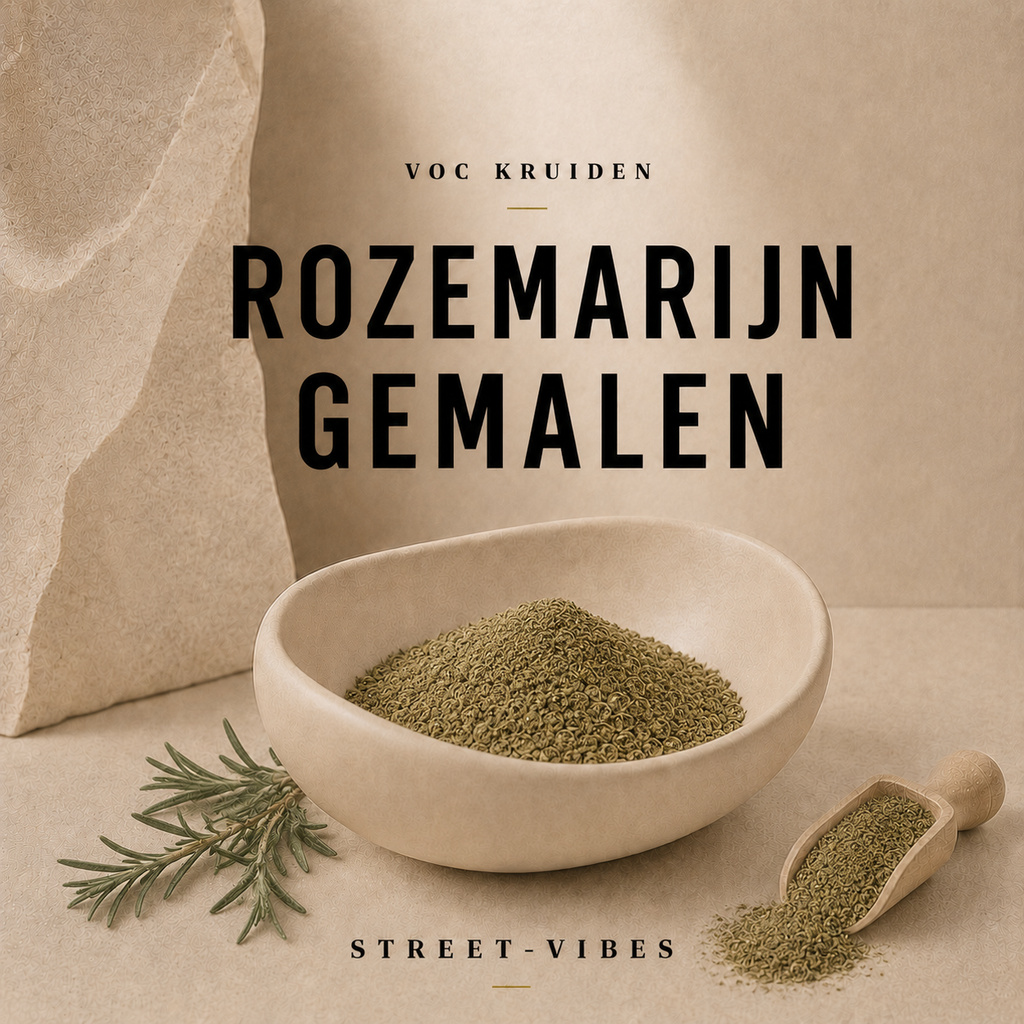 Rozemarijn gemalen