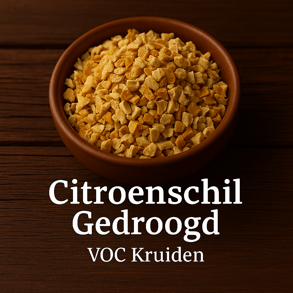 Citroenschil gedroogd