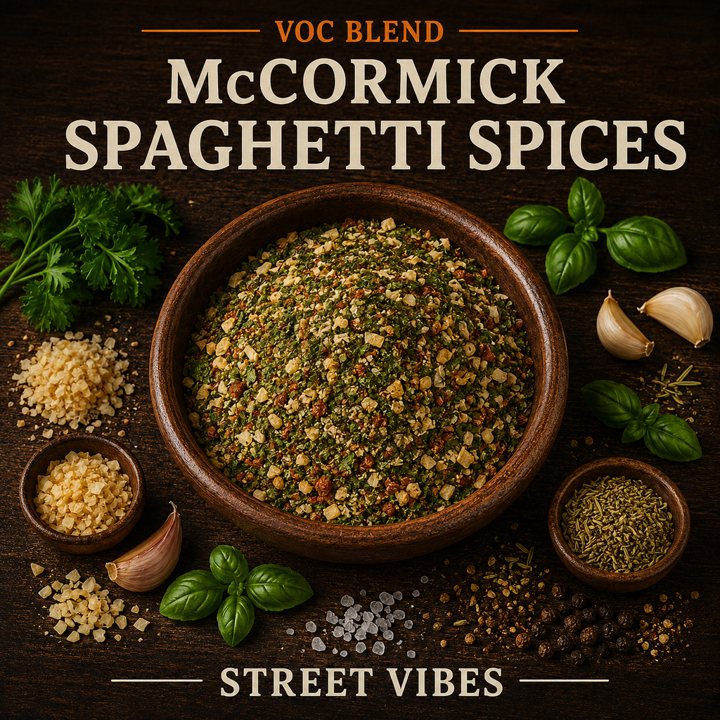 Mc Cormick Spaghetti Spices VOC Blend
