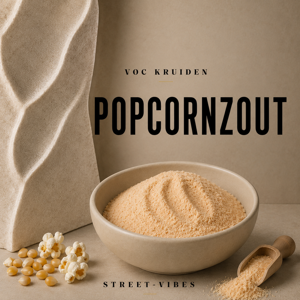 Zout : Popcorn zout met botersmaak