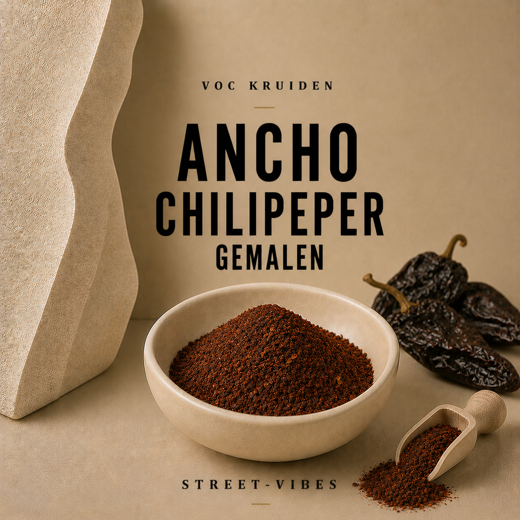 Peper Collection : Ancho Chilipeper Gemalen 500 gram