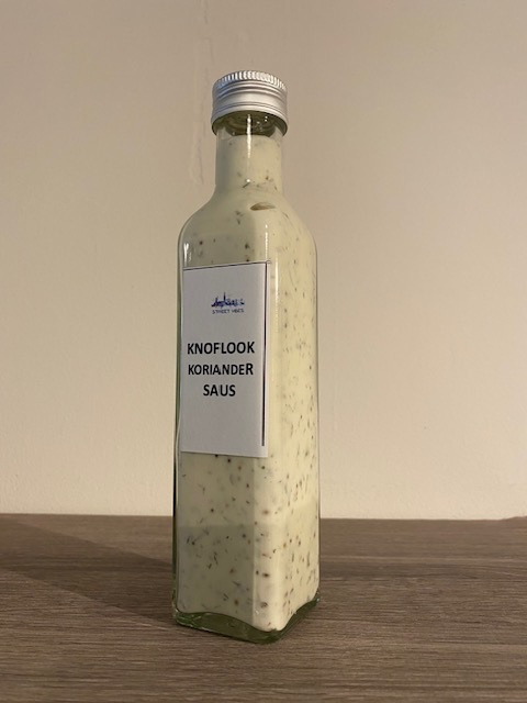 Romige Koriander Knoflooksaus