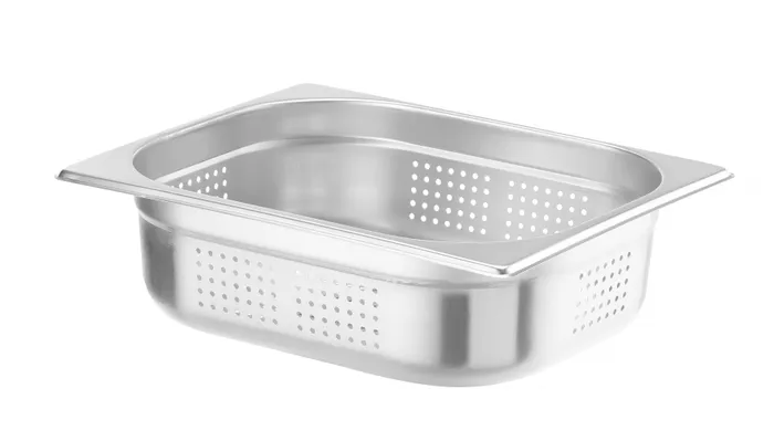 Gastronorm container geperforeerd 1/2