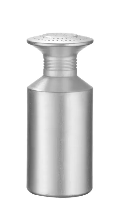 Zoutstrooier aluminium geborsteld