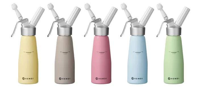 Slagroomapparaat 0,5 ltr aluminium