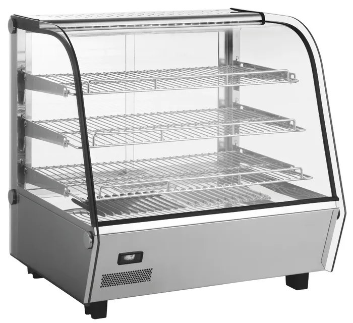 Opzet warmhoudplaat vitrine