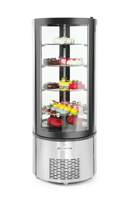 Koelvitrine rond 360 liter