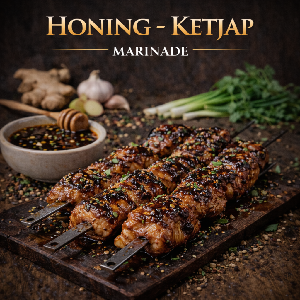 Ketjap-Honing Marinade Glutenvrij / Lactosevrij