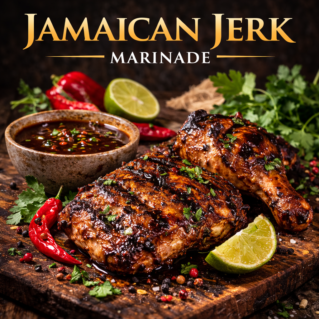 Jamaican Jerk Marinade Glutenvrij / Lactosevrij