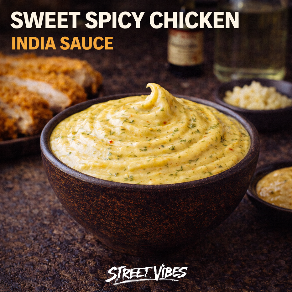 Sweet Spicy Chicken India Saus Glutenvrij / Lactosevrij
