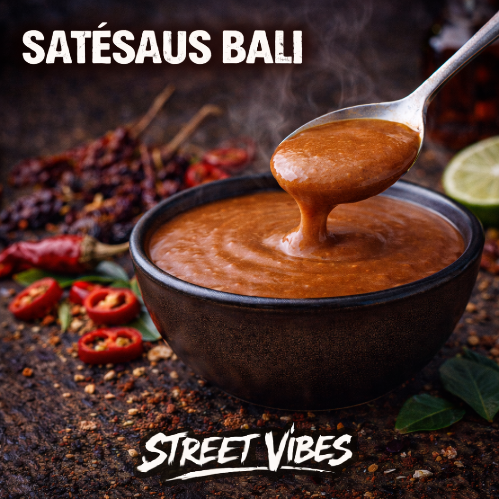 Satehsaus Balinees bevat gluten en Lactose