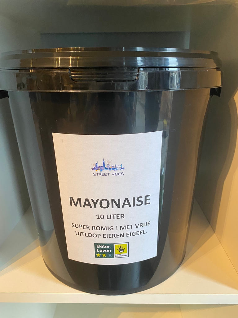 Mayonaise huismerk Street Vibes Glutenvrij / Lactosevrij