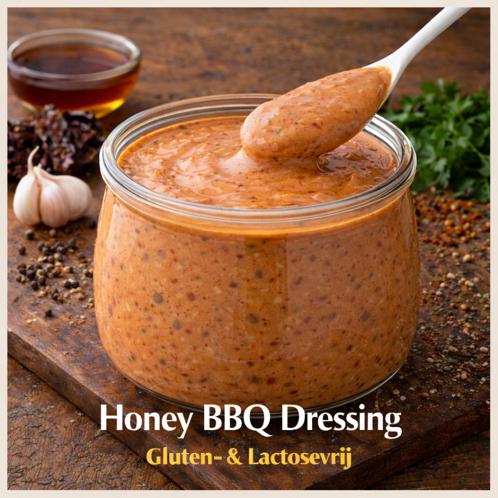 Honey BBQ Dressing ( Glutenvrij en Lactosevrij )