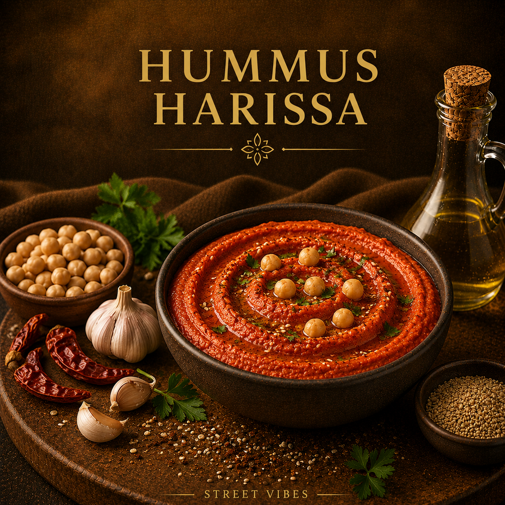 Hummus Harissa Glutenvrij / Lactosevrij
