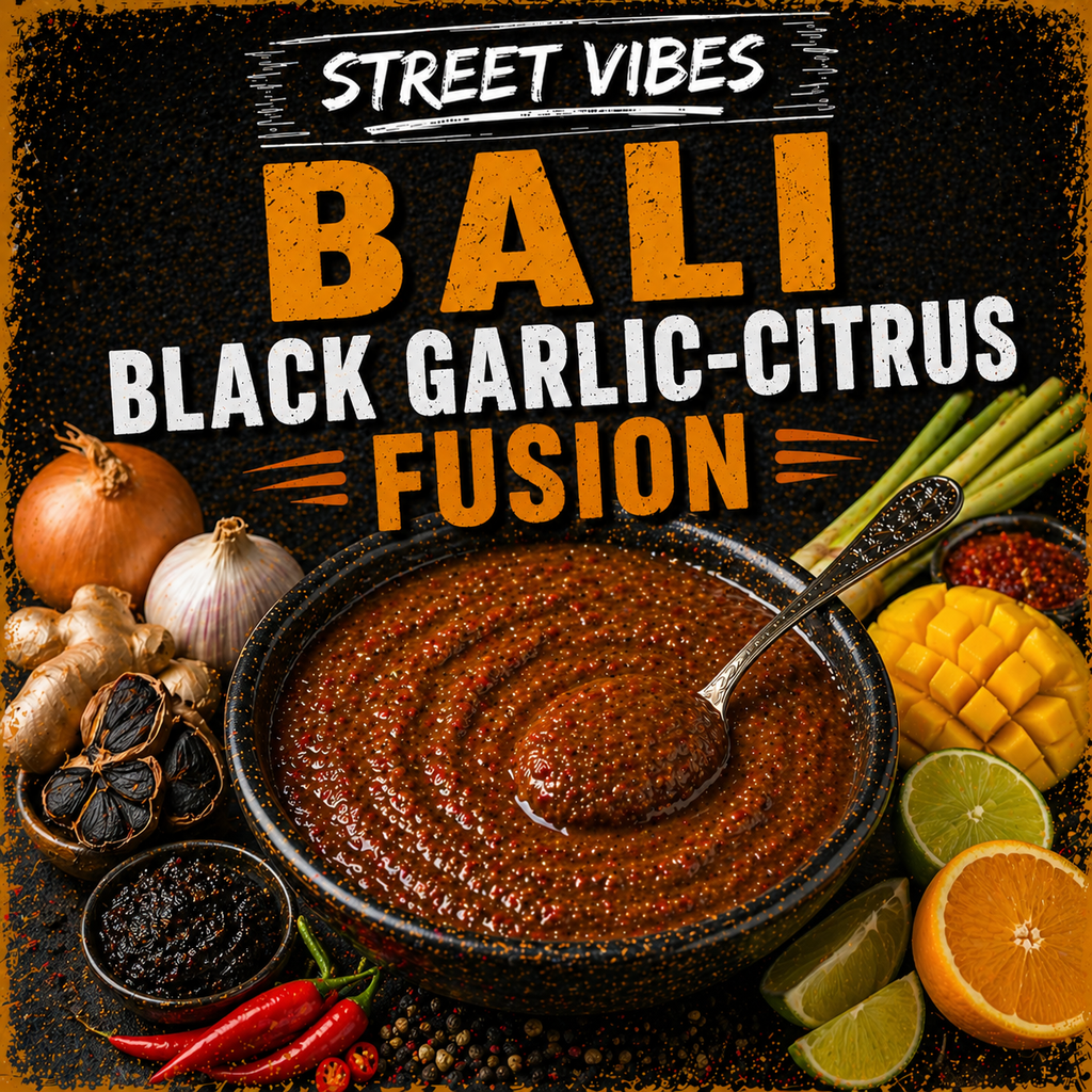 Bali Sauce Black Garlic-Citrus Fusion