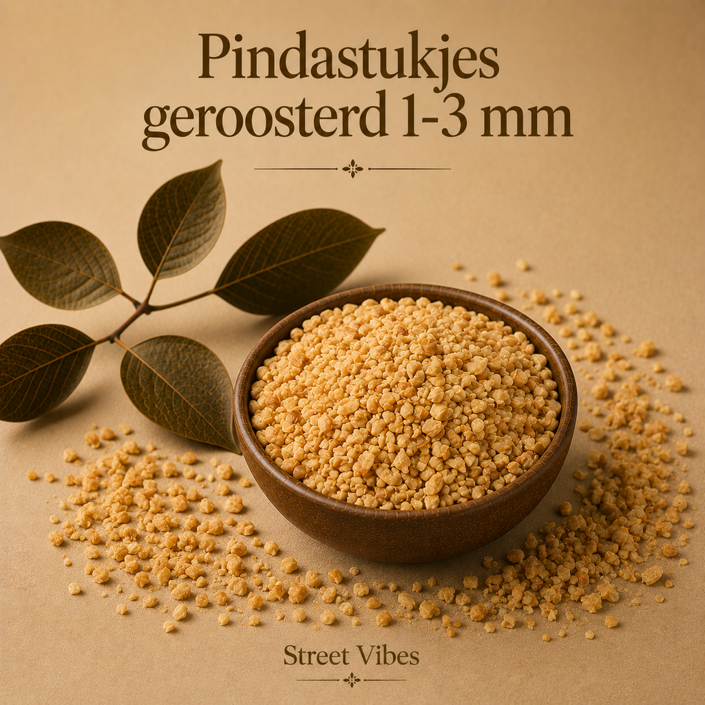 Pindastukjes geroosterd 1-3 mm