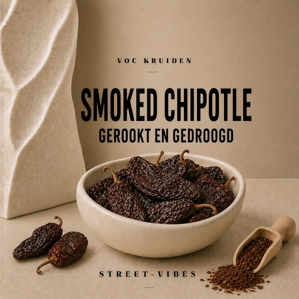 Pepper Collection : Smoked Chipotle Gerookt en gedroogd 500 gram