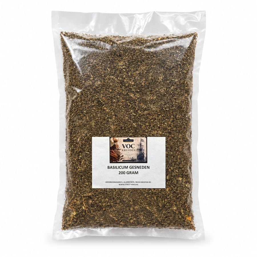 Bite Brands Foodservice: Basilicum gesneden 200 gram