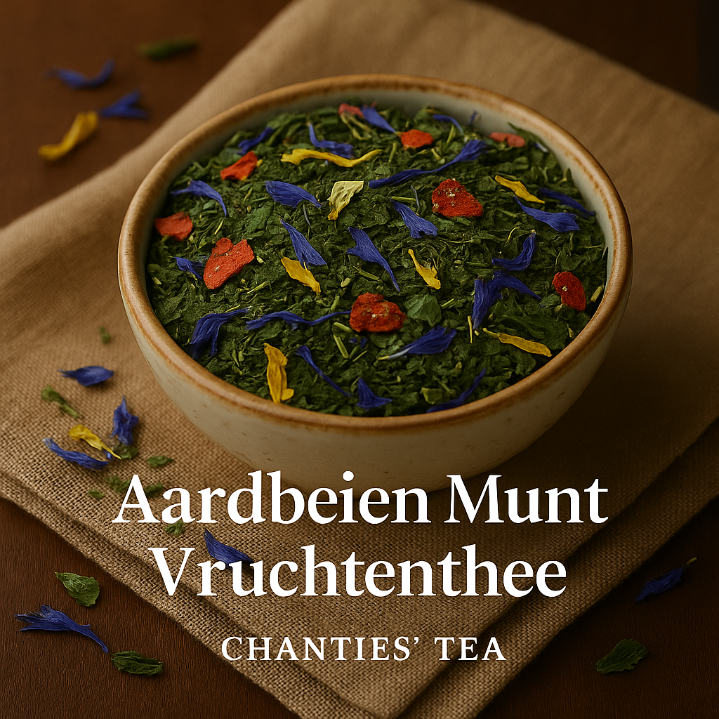 Aardbeien-Munt-Vruchtenthee