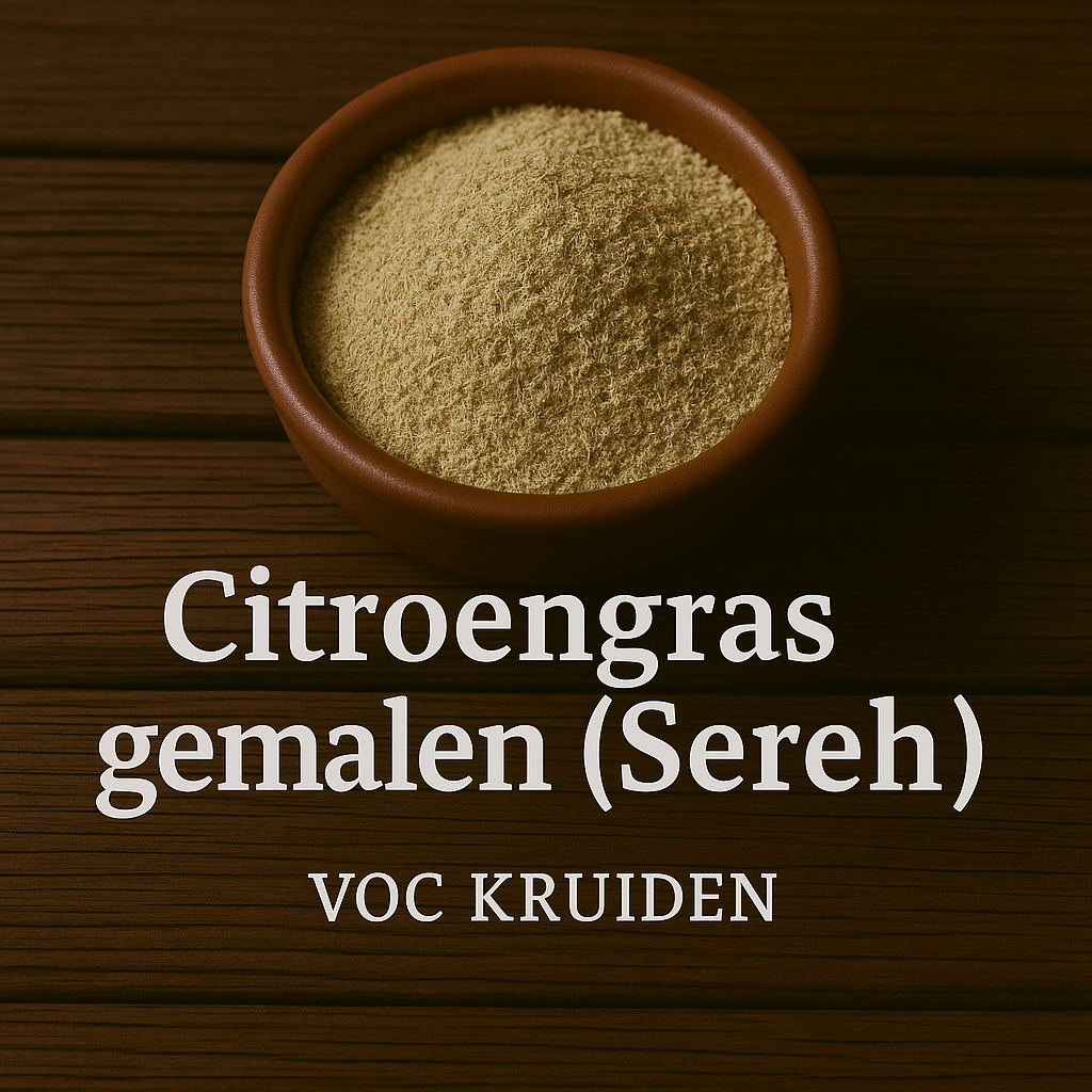 Citroengras ( Sereh ) gemalen