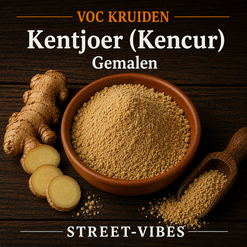 Kentjoer ( Kencur ) gemalen