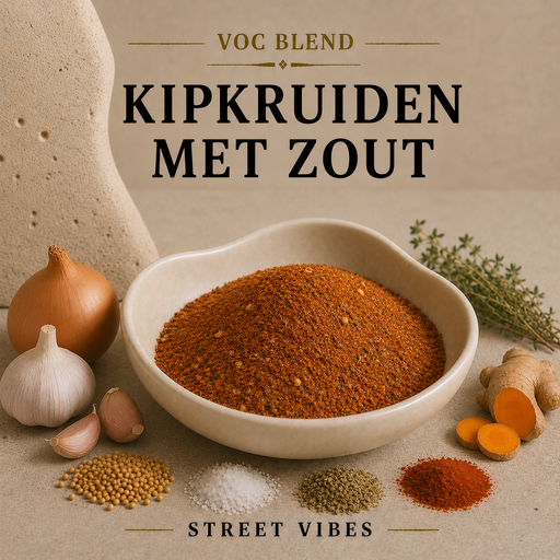 Kipkruiden met zout