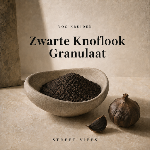 Knoflook granulaat Zwart