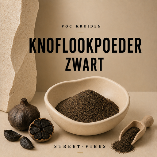 Knoflookpoeder Zwart