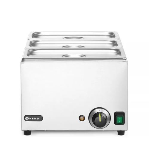 Set ; Bain Marie Hendi Ranger + 3 GN 1/3 en deksel