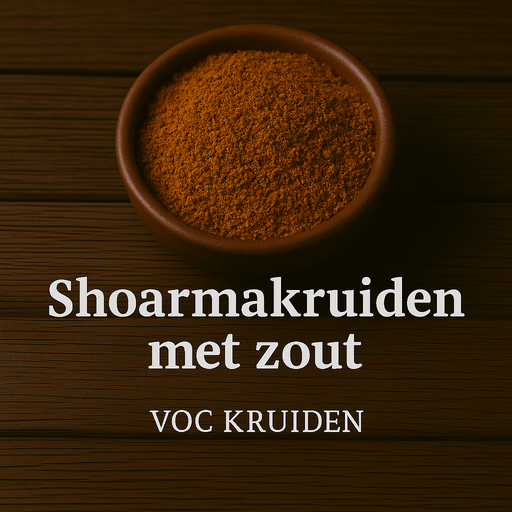 Shoarmakruiden met zout