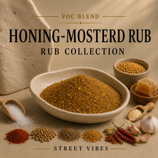 Kruidenrub Collection  : Honing - Mosterd Rub VOC Blend
