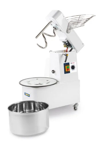 Deegmachine met kantelbare kop en verwijderbare mengkom 
