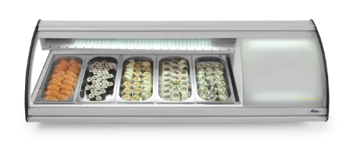 Sushi Display 5 x GN 1/3
