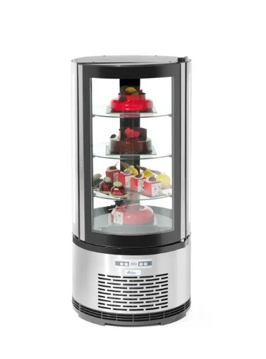 Gebaksvitrine Rond 100 liter