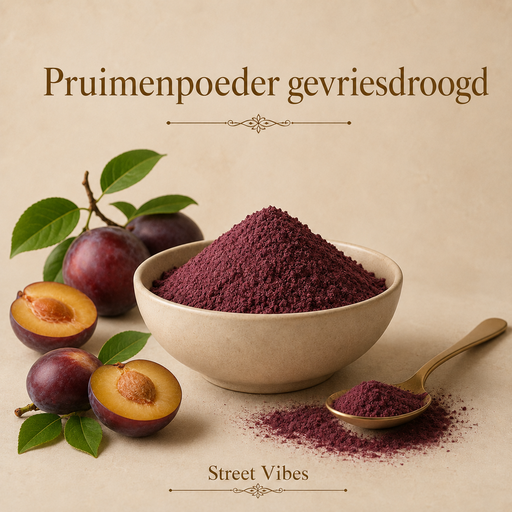 Pruimenpoeder Gevriesdroogd 