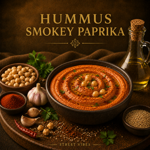 Hummus Smokey Paprika Glutenvrij / Lactosevrij