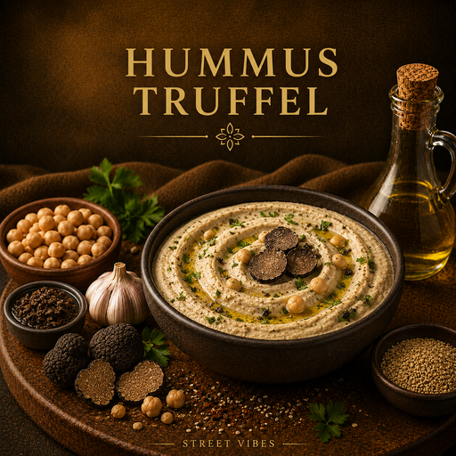 Hummus Truffel. Glutenvrij / Lactosevrij
