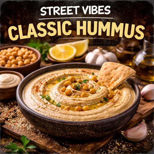 Hummus Classic  Glutenvrij / Lactosevrij