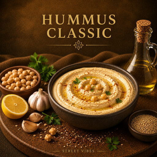 Hummus Classic  Glutenvrij / Lactosevrij