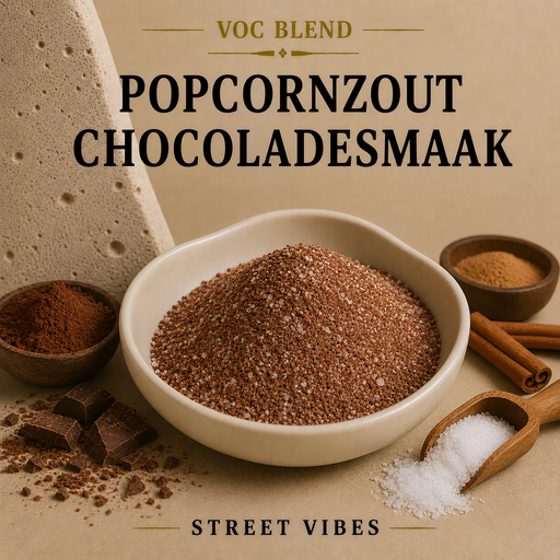 Pocornzout met chocoladesmaak 