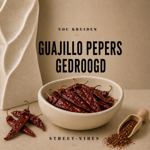 Pepper Collection : Gedroogde Guajillo pepers 500 gram