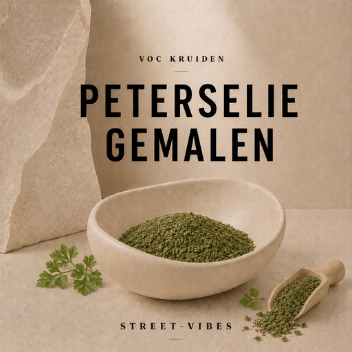 Peterselie gemalen