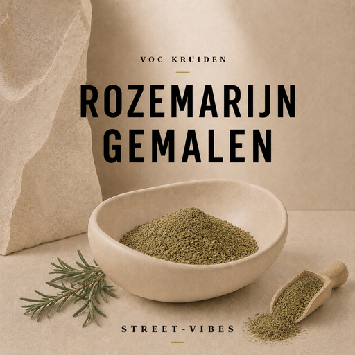 Rozemarijn gemalen