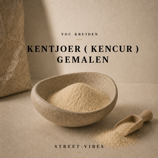 Kentjoer ( Kencur ) gemalen