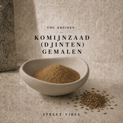 Komijnzaad ( Djinten ) gemalen