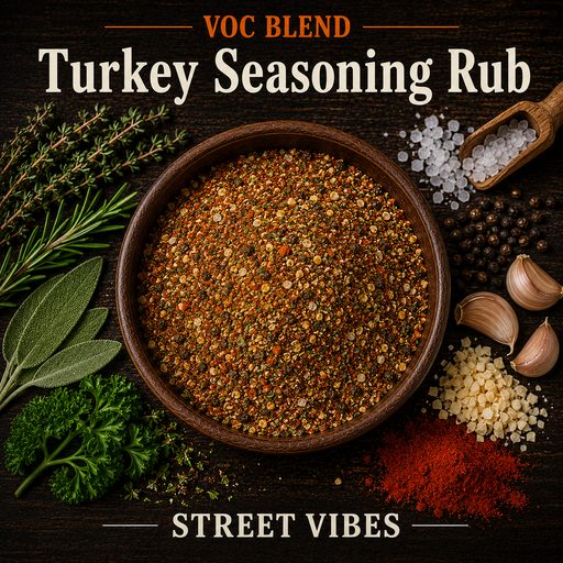 Kruidenrub : Turkey Seasoning Rub VOC Blend