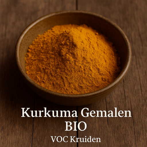 Kurkuma gemalen BIO