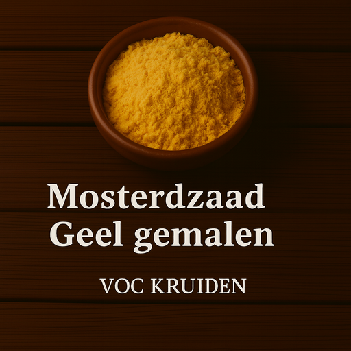 Mosterdzaad Geel Gemalen